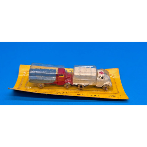 Rare Vintage Barclay Miniature Metal Trucks NOS No. 341 USA Unopened - Picture 3 of 11